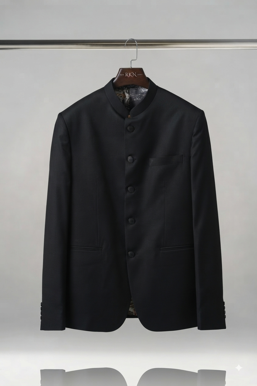 RKN Signature Band-Collar Jacket