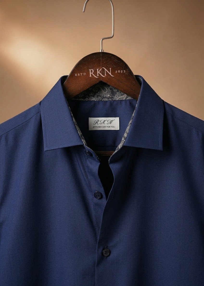 Contrast Dress Shirts 02